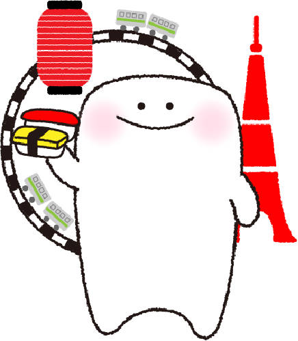 ご当地底地くん東京バージョン
