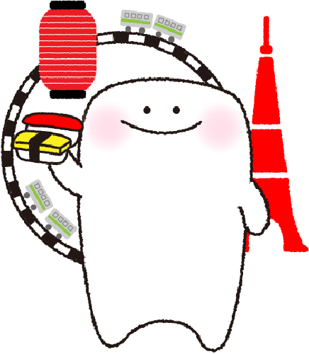 ご当地底地くん東京バージョン